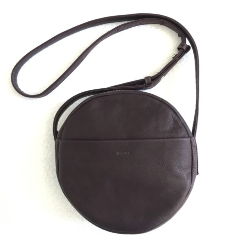 Baggu Leather Circle Purse